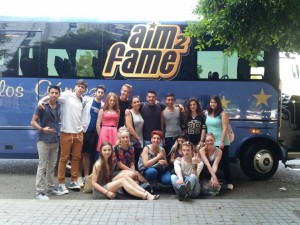 AIM2FAME y Autobuses Carlos Gómez
