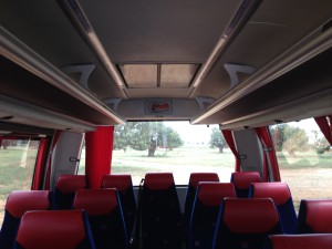 Interior de nuestros autobuses